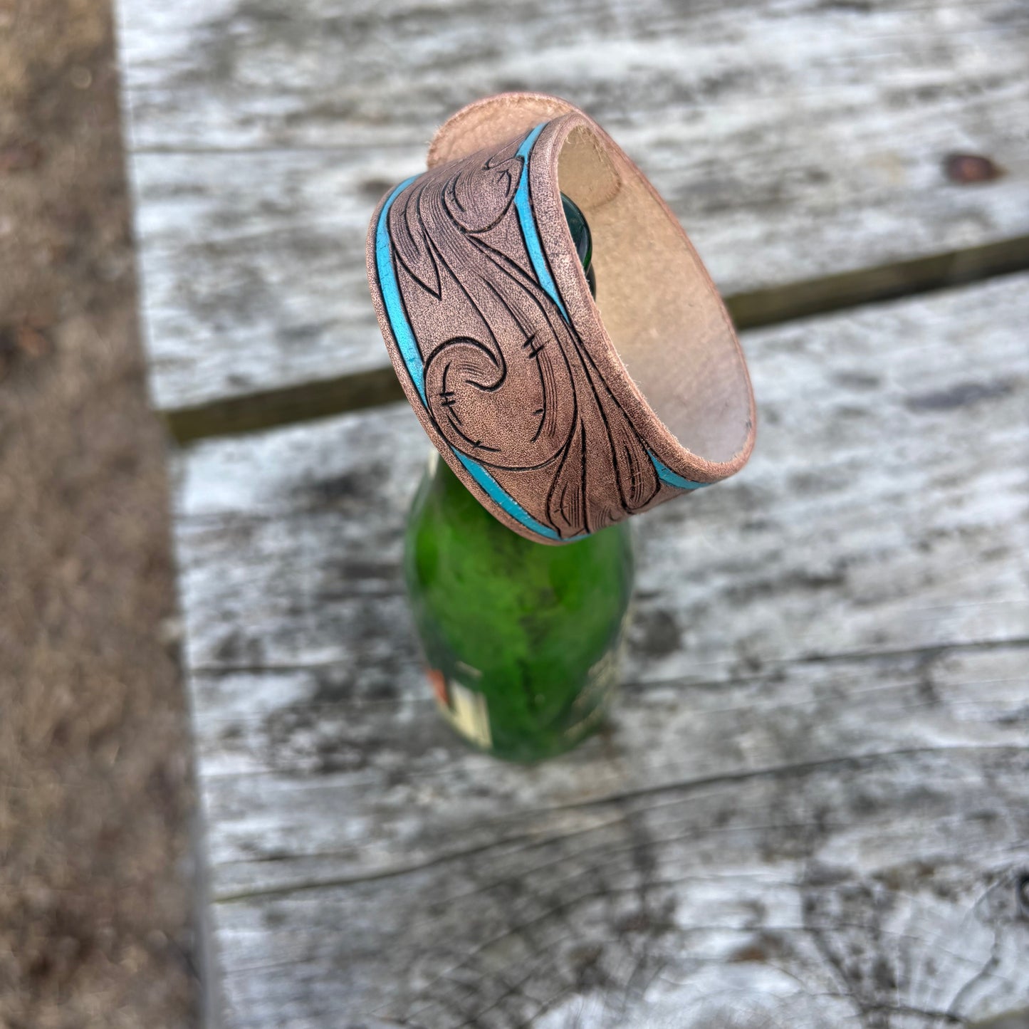 Tooled Bracelet - Wide