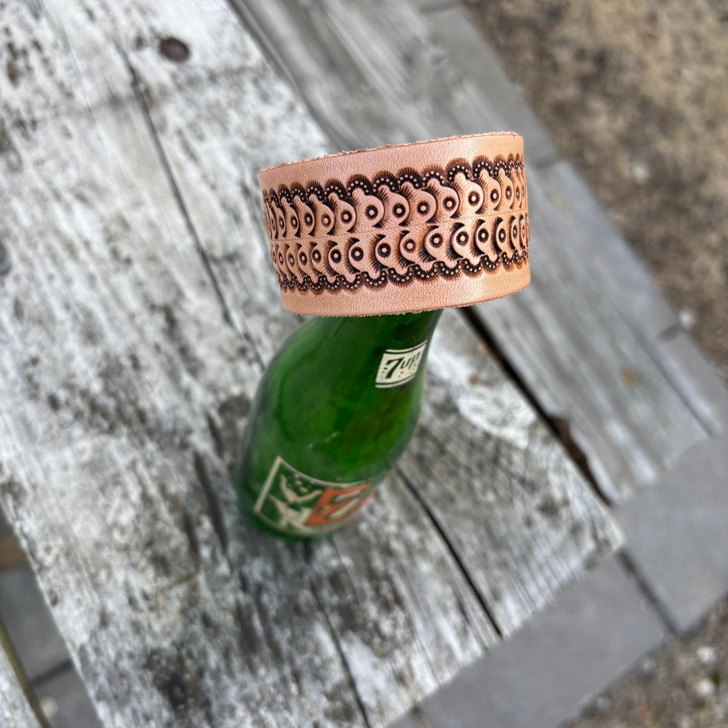 Tooled Bracelet - Wide