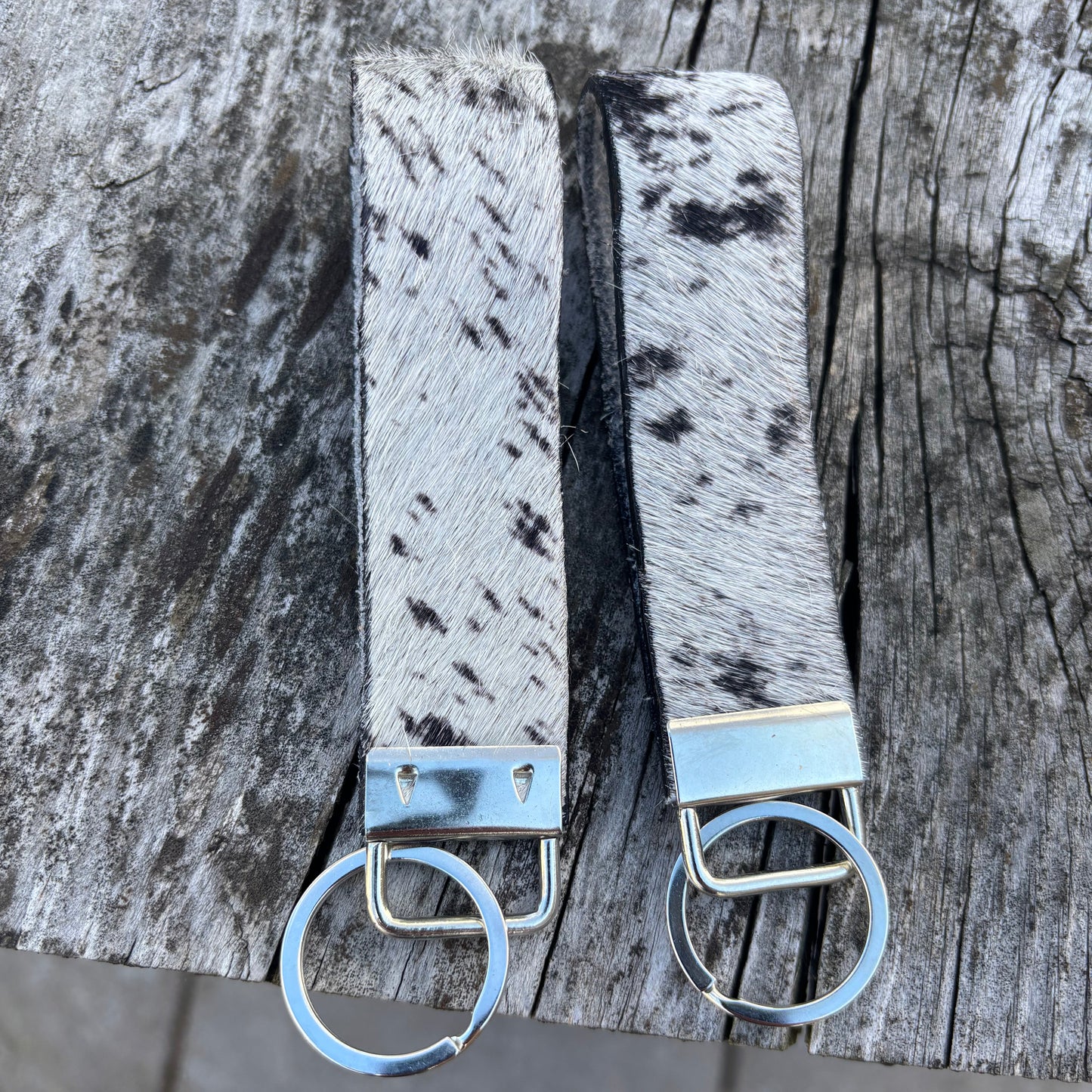 Wristlet Keychain - Cowhide