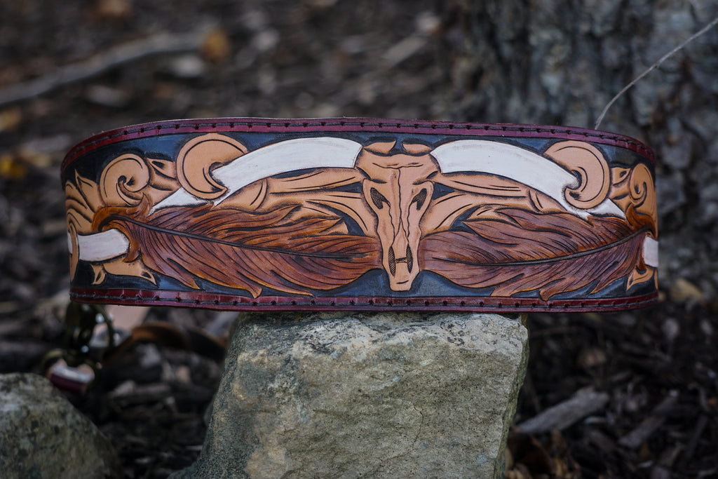 Custom Long Horn Purse