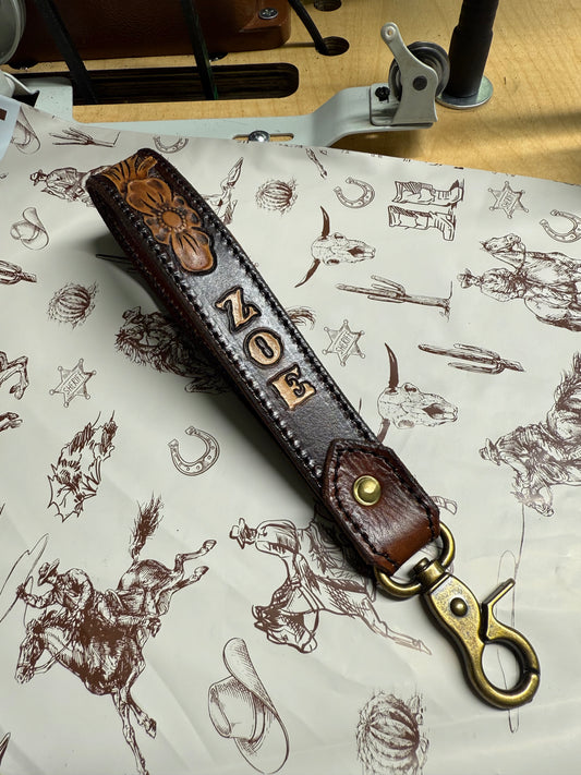 Custom Wristlet Keychain