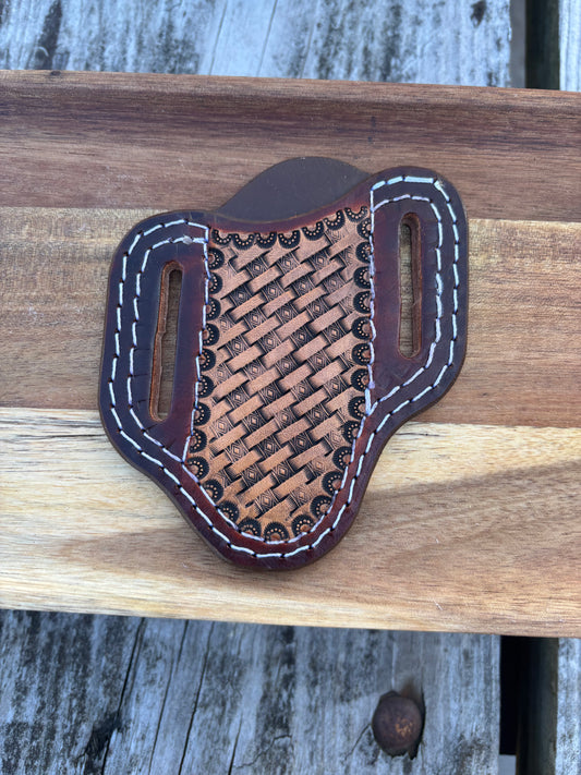 Trapper Sheath - Basketweave