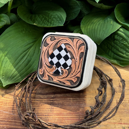 Ace of Spades Travel Jewelry Box